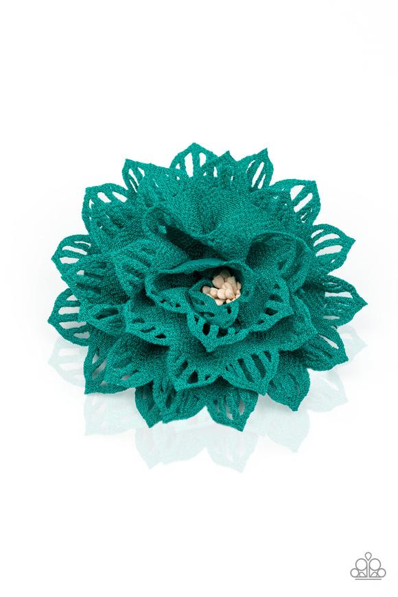 Hair Accessories - Yes I TROPICANA - Green , Pink and Purple Hair Clip